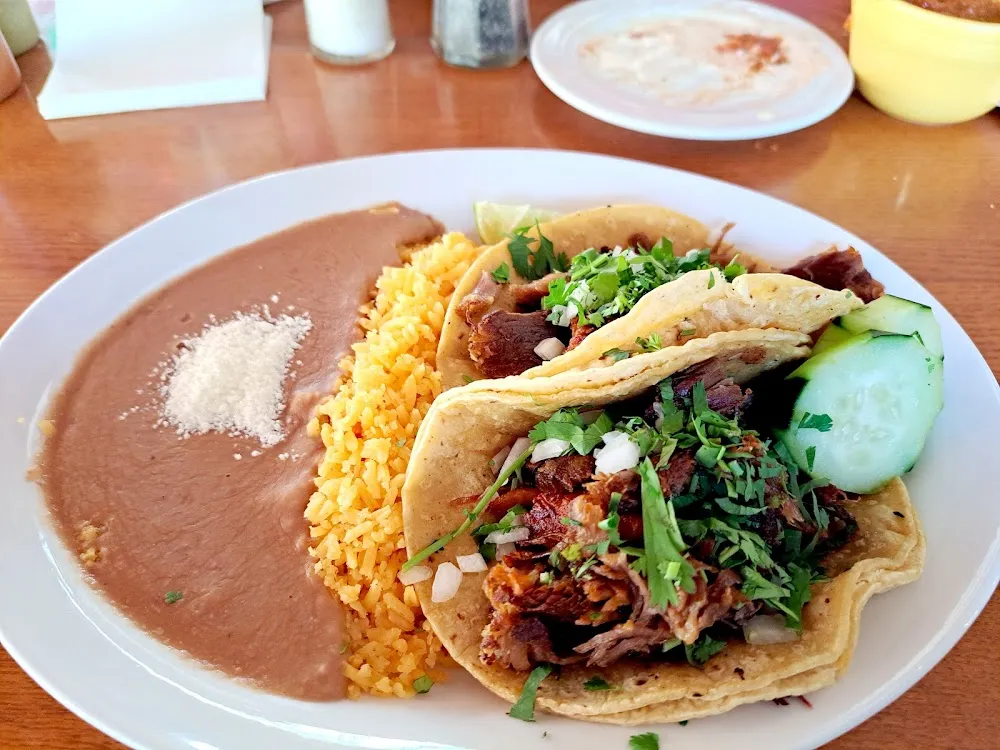 Tacos De Carnitas Plate